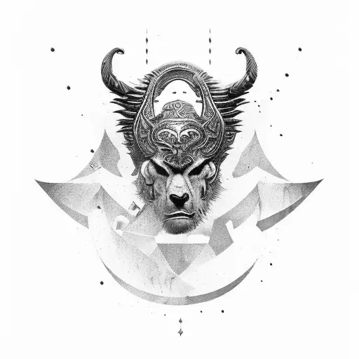 gladiator tattoo design idea