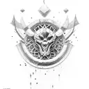 guerreiro sparta  tattoo design idea