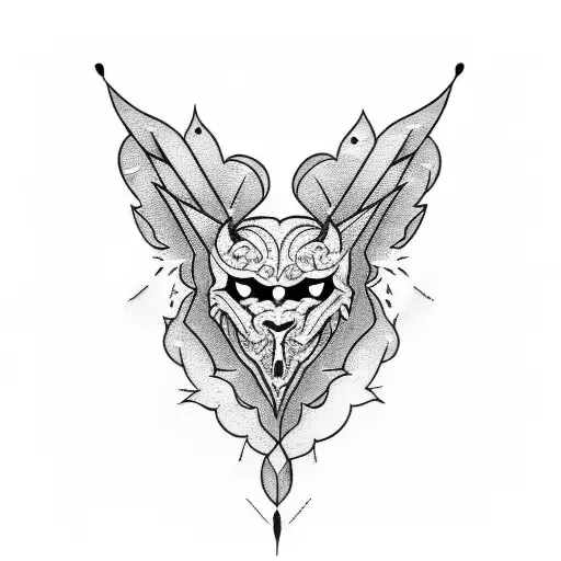 broken heart tattoo design idea