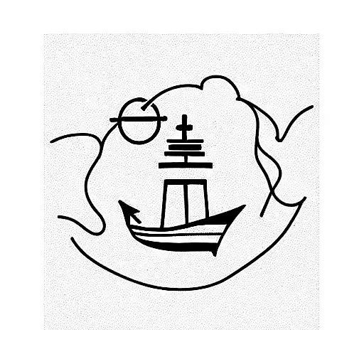 nautical  tattoo design idea