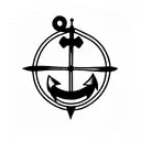 nautical  tattoo design idea