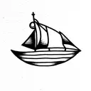 nautical  tattoo design idea
