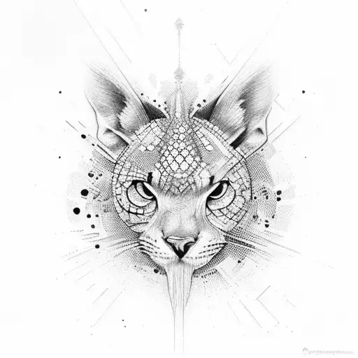 Череп  tattoo design idea