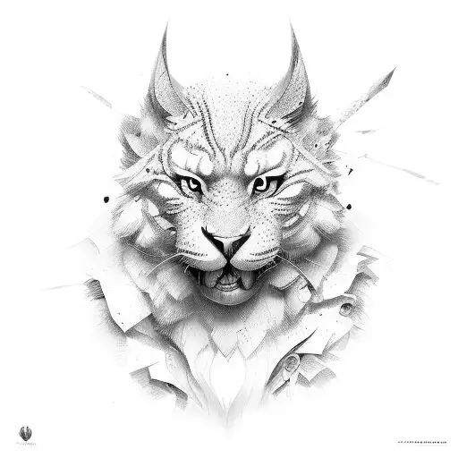 череп  tattoo design idea