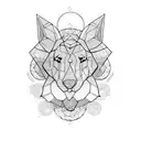 Череп  tattoo design idea