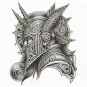 nomad tattoo design idea