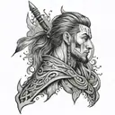 nomad tattoo design idea