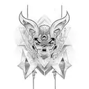 Engel mit Wolken und einem Adlerim chicano style tattoo design idea