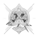 snowboard  tattoo design idea