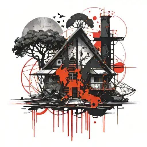 The Sixth House from morrowind tattoo design idea