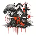 The Sixth House from morrowind tattoo design idea
