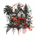 The Sixth House from morrowind tattoo design idea