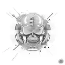 text: life is unfair kill yourself or get over it tattoo design idea