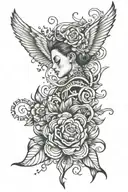 resilience and perseverance  tattoo design idea