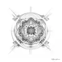 ciudad de bogota Colombia tattoo design idea