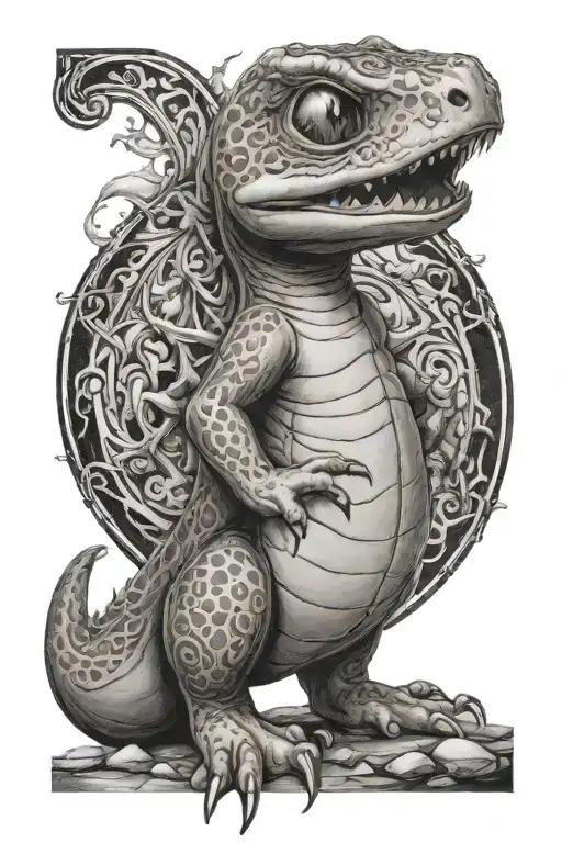 charmander  tattoo design idea