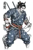 scalpel forming constellations tattoo design idea