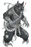 scalpel forming constellations tattoo design idea