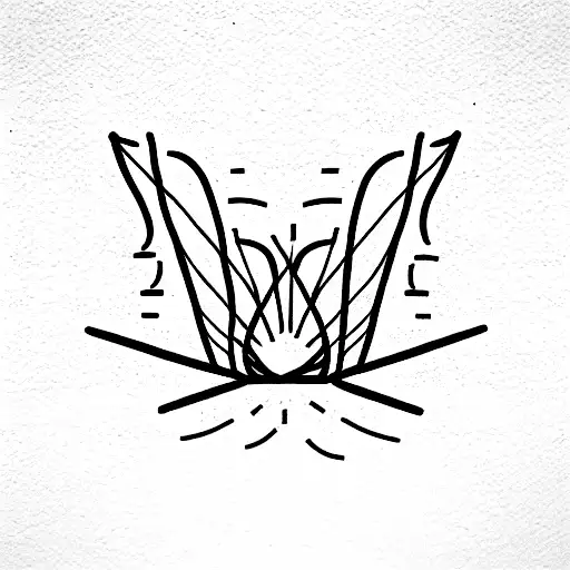 surrender tattoo design idea