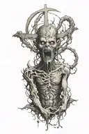 biblical tattoo design idea