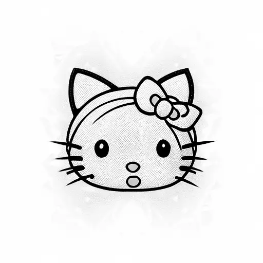 hello kitty  tattoo design idea
