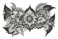 edges tattoo design idea