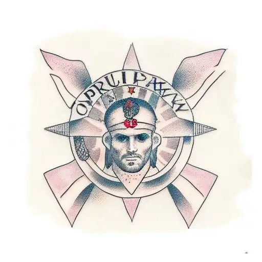 Spqr romain  tattoo design idea