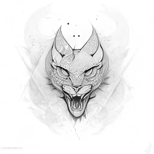 Opposite tattoo design idea