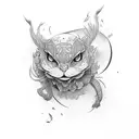 Opposite tattoo design idea