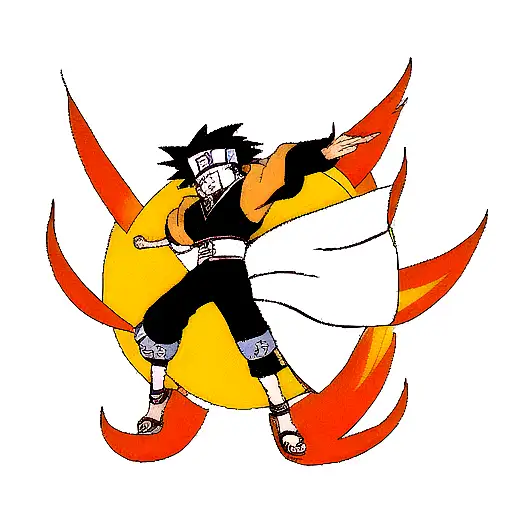 Six Paths Naruto tattoo design idea