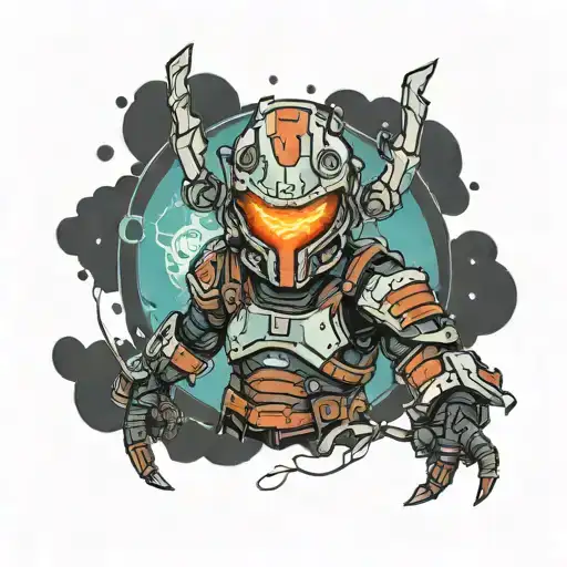 dead space rig tattoo design idea