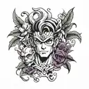 jojo bizarre adventure tattoo design idea