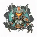 dead space rig tattoo design idea