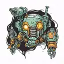 dead space rig tattoo design idea