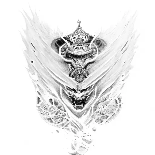 dodge challenger, King Kohli tattoo design idea