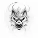 dodge challenger, King Kohli tattoo design idea