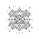 Constellations formed by zodiac signs tattoo design idea