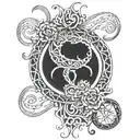 Laminin gene tattoo  tattoo design idea