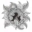 Laminin  tattoo design idea