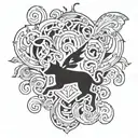 Laminin  tattoo design idea