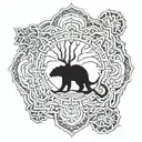 Laminin  tattoo design idea