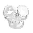 a skull and crossbones tattoo design idea