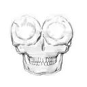 a skull and crossbones tattoo design idea