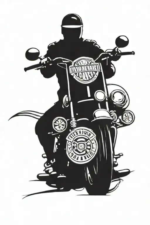 harley davidson harley tattoo design idea