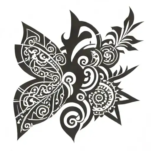 2007 birth year tattoo design idea