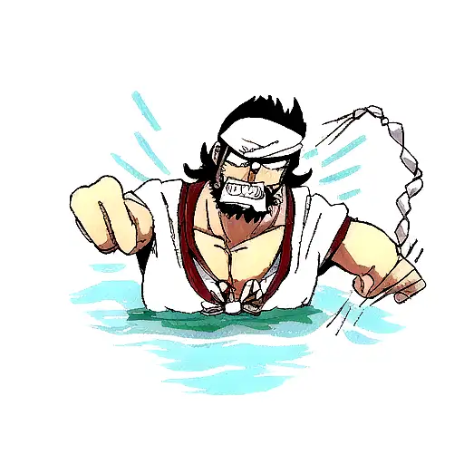 whitebeard tattoo design idea