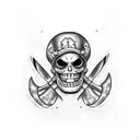 one piece whitebeard tattoo design idea