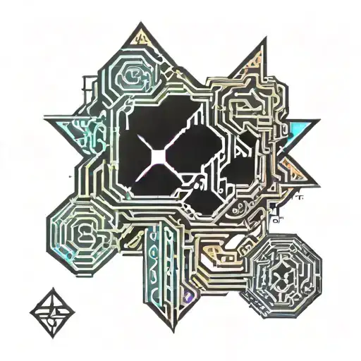 storm cloud tattoo design idea