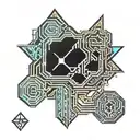 storm cloud tattoo design idea