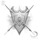 phalanx shield wall tattoo design idea